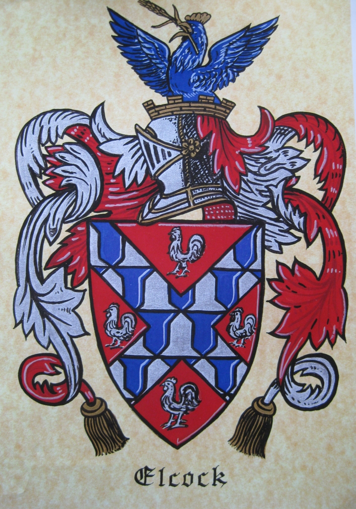 Elcock Coat of Arms